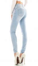 Sexy High Waist Push Up Jeans in light blue