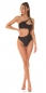 Preview: Exklusiver Sexy Monokini mit Cutouts und Softcups - schwarz