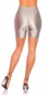 Preview: Sportliche Biker-Shorts - silber