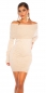 Preview: Feinstrick Camen Minikleid