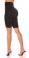 Preview: Bauchweg Biker-Shorts in schwarz