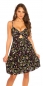 Preview: Süßes Minikleid mit Blümchen-Print - marine