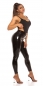 Preview: Sexy Highwaist Latex-Leggings in schwarz
