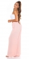 Preview: Luftig leichte Sommer Hose in rosa