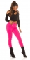Preview: High Waist Push Up Skinny Jeans - pink