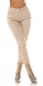 Preview: Damen Leder Freizeithose