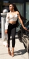 Preview: Moderne High Waist Jeans - schwarz