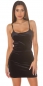 Preview: Sexy Minikleid mit Cut Outs im Rückenbereich - schwarz