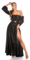 Preview: Satin Carmen Kleid