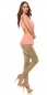Preview: Ärmelloser Wrap-Blazer mit sexy Cutouts - lachs