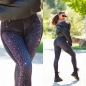 Preview: High Waist Glamour Leggings im Jeans-Look - schwarz