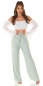 Preview: Damen Sommer Plissee Hose