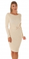 Preview: Sexy Feinstrick Minikleid