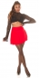 Preview: Freche Skorts - Rock und Hot Pants in einem - rot