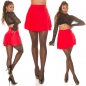 Preview: Freche Skorts - Rock und Hot Pants in einem - rot
