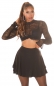 Preview: Freche Skorts - Rock und Hot Pants in einem - schwarz