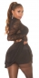 Preview: Freche Skorts - Rock und Hot Pants in einem - schwarz
