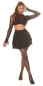 Preview: Freche Skorts - Rock und Hot Pants in einem - schwarz