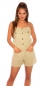 Preview: Luftig leichter Hot-Pants Overall