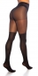 Preview: Sexy Overknee-Look Strumpfhose im Longuette-Style - schwarz