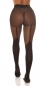 Preview: Sexy Feinstrumpfhose mit Strumpfhalter-Optik - schwarz