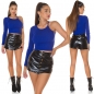 Preview: Dünner One Arm Pulli - royalblau