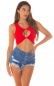 Preview: Party Clubwaer Damen Mode Crop Top