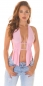 Preview: Super heißes Neckholder Top mit sexy Cut Outs in rosa
