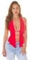 Preview: Super heißes Neckholder Top mit sexy Cut Outs in rot