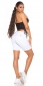 Preview: Tailliertes Bandeau-Top mit Soft-Cups - schwarz