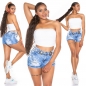 Preview: Tailliertes Bandeau-Top mit Soft-Cups - weiß