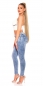 Preview: Stretch Jeans in modischer Waschung - blue washed