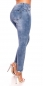 Preview: Stretch Jeans in modischer Waschung - blue washed