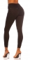 Preview: High Waist Skinny-Jeans im modischen destroyed Look - schwarz
