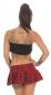Preview: Sexy Bandeau-Top mit Zierschnürung - schwarz