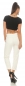 Preview: Lässige 7/8 Mom Fit Jeans im Destroyed-Style - cremeweiß