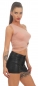 Preview: Sexy One Shoulder Top mit Bindebändern in altrosa