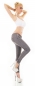 Preview: Skinny-Jeans mit süssen Zier-Zippern in grey washed