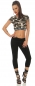 Preview: 7/8 Stretch-Jeans mit Vintage-Effekten - schwarz