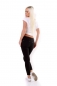 Preview: Stretch Skinny-Jeans mit sexy Vintage-Effekten - schwarz