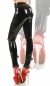 Preview: Latex Leggings mit Zipper