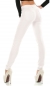Preview: Skinny Jeans mit sexy Push Up Effekt in weiß