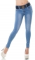 Preview: Tief geschnitten Hüftjeans
