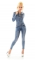 Preview: Langarm-Overall Jeansoverall