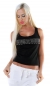 Preview: Shirt mit Glitzer Streifen