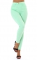 Preview: Basic High Waist Jeans - mintgrün
