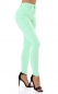 Preview: Basic High Waist Jeans - mintgrün