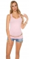 Preview: Modernes Basic Tank Top in rosa