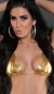 Preview: Triangel-BH im Metallic-Look in gold