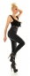 Preview: High Waist Leggings im Jeans-Look - schwarz